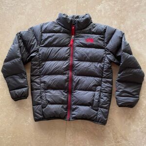 Kids north face puffer jacket